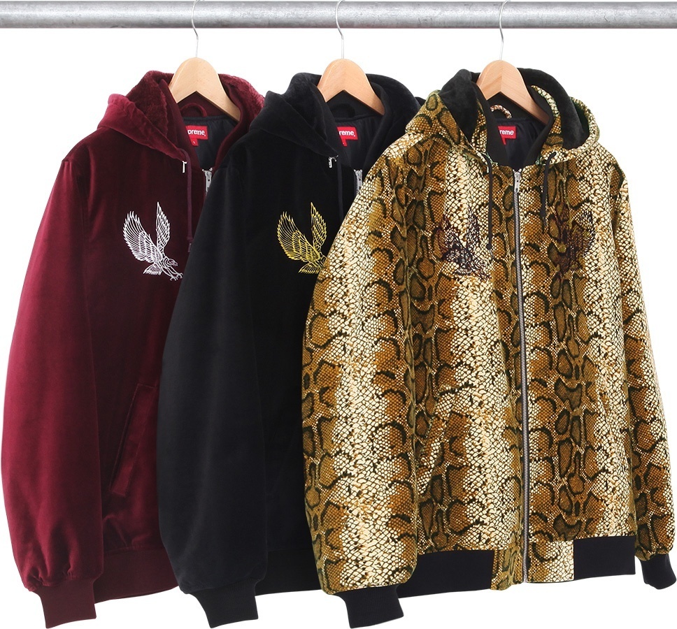 Velvet Hooded Bomber
